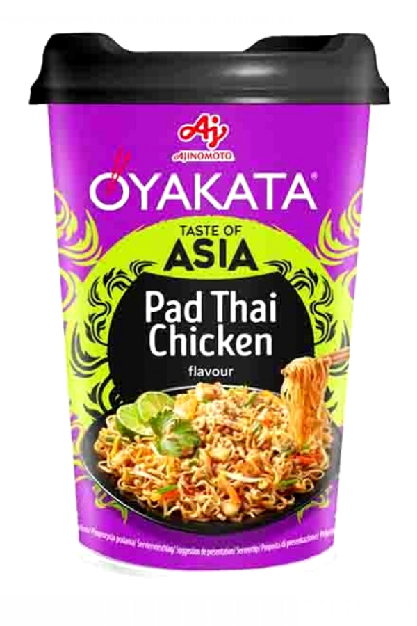 Oyakata Pad Thai Kylling Cup instant nudler, 93g.