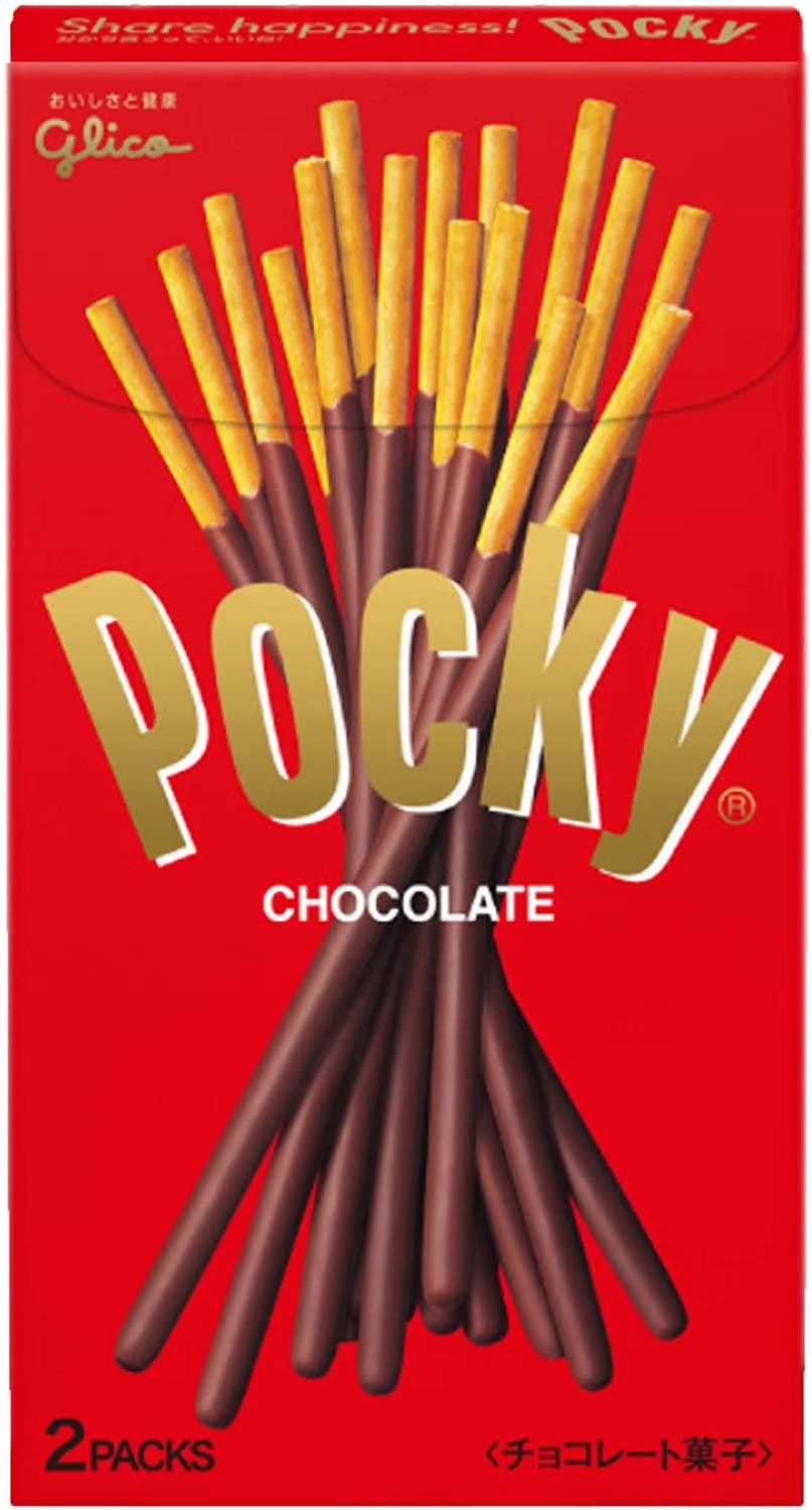 En 72g eske med den originale Glico Pocky.