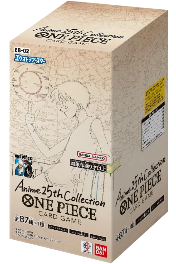 One Piece Card Game Anime 25th Collection EB-02 | Japansk Booster Pack
