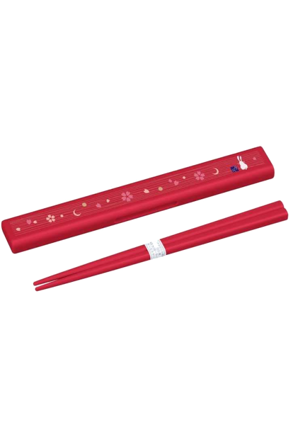 Chopstick & Case: Moonflower