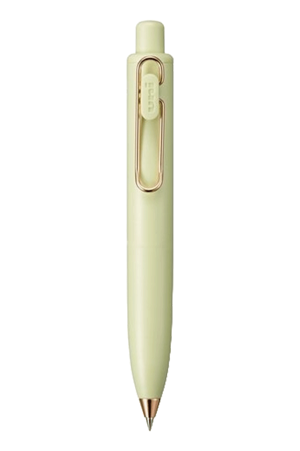 Uni-ball One P "Rose Gold" Limited Edition gelpenn i fargen La France.